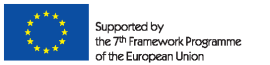 Supported by the 7 Framework Programme of the European Union