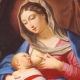 Madonna che allatta il bambino
