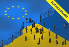 Rappresentazione grafica migranti Ucraina UE Foto AdobeStock