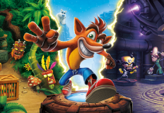 Un'immagine tratta dal videogioco Crash Bandicoot