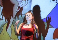 Camilla Fiorello sul palco del Teatro della Meraviglia ©Arditodesìo - Ph. MoniQue Foto