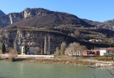 Piedicastello, Trento, area ex-Italcementi. 