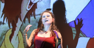 Camilla Fiorello sul palco del Teatro della Meraviglia ©Arditodesìo - Ph. MoniQue Foto