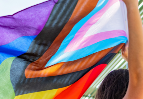 La Pride progress flag. Foto Adobe Stock