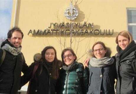 Foto degli studenti: Francesca Bertè, Giulia Boller, Giulia Piffer, Alberto Scala e Federica Zanotto