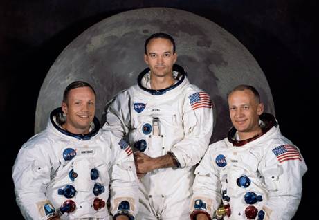 Gli astronauti di Apollo XI