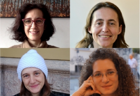 Raffaella Bernardi, Simona Bordoni, Ester Gallo e Daniela Piazzalunga
