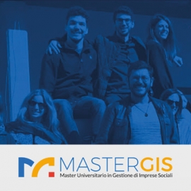Master GIS - immagini di persone su sfondo blu