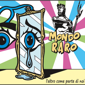 Abstract image with the inscription Mondo raro