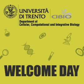 Welcome day Laurea Magistrale in Biologia Quantitativa e Computazionale