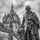 Edinburgo - statua di Adam Smith