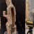Sculture lignee policrome in restauro presso i laboratori dell’Accademia dell’Aquila